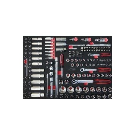 Module - KS TOOLS - 711.1011 - Module de douilles et accessoires - 1/4