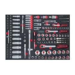 Module - KS TOOLS - 711.1011 - Module de douilles et accessoires - 1/4
