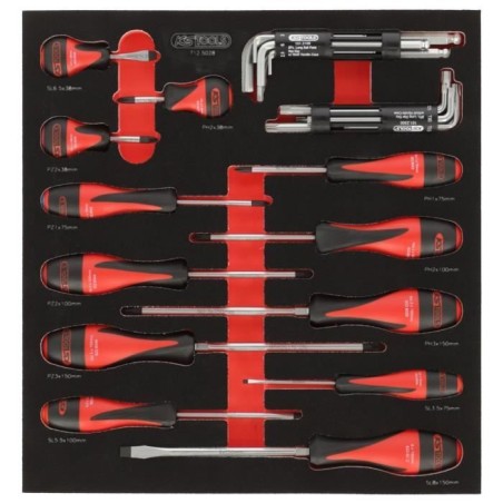 Module - KS TOOLS - 712.5028 - Module de vissage - 28 pieces - Pour se