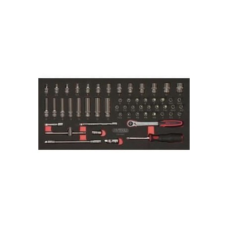 Module - KS TOOLS - 713.1020 - Module de douilles et accessoires Ultim