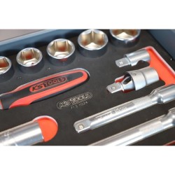 Module - KS TOOLS - 713.1024 - Module de douilles et accessoires Ultim
