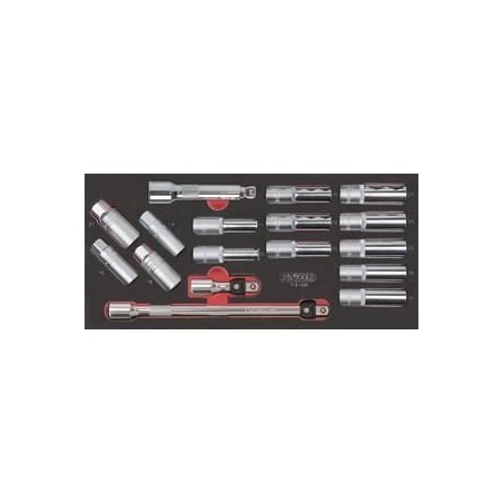 Module - KS TOOLS - 713.1026 - Module de douilles longues et accessoir