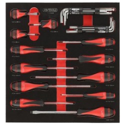 Module - KS TOOLS - 714.0158 - Composition d'outils 3 tiroirs - Pour s