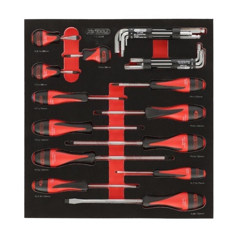 Module - KS TOOLS - 714.0158 - Composition d'outils 3 tiroirs - Pour s Module - KS TOOLS - 714.0158 - Composition d'outils 3 tiroirs - Pour s