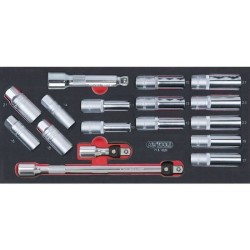 Module - KS TOOLS - 714.0158 - Composition d'outils 3 tiroirs - Pour s