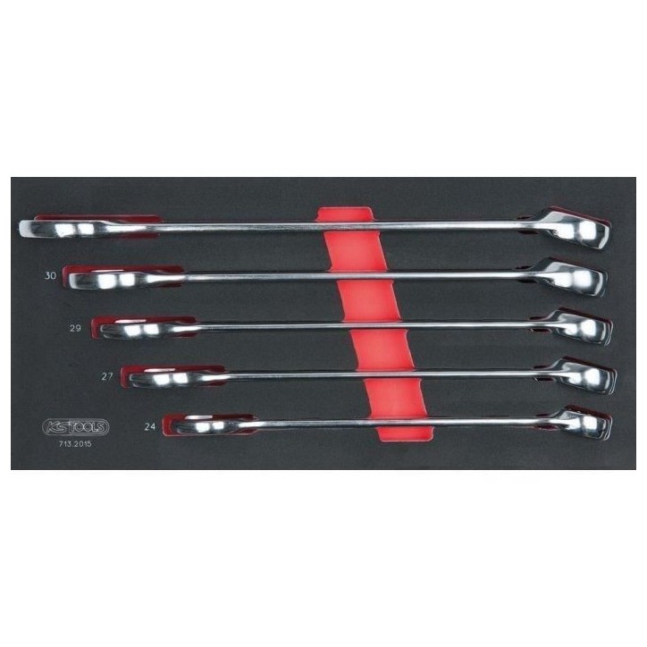 Module - KS TOOLS - 714.0158 - Composition d'outils 3 tiroirs - Pour servante - 158 pieces