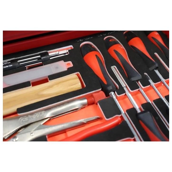 Module - KS TOOLS - 714.0184 - Composition d'outils 2 tirois - Pour servante - 184 pieces Module - KS TOOLS - 714.0184 - Composition d'outils 2 tirois - Pour servante - 184 pieces