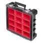 Malette Organiseur - KS TOOLS - 850.0379 - SCM a 12 compartiments amovibles - 400 x 390 x 110 mm