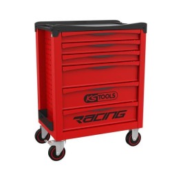 Servante - Vide - 6 tiroirs - KS Tools - 855.0006 - Rouge - Charge max