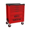 Servante - Vide - 6 tiroirs - KS Tools - 855.0006 - Rouge - Charge max