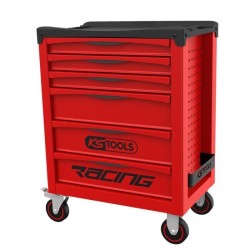Servante - Vide - 6 tiroirs - KS Tools - 855.0006 - Rouge - Charge max