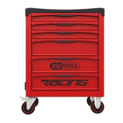 Servante - Vide - 6 tiroirs - KS Tools - 855.0006 - Rouge - Charge max