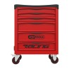 Servante - Vide - 6 tiroirs - KS Tools - 855.0006 - Rouge - Charge max