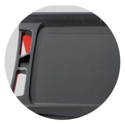 Servante - Vide - 6 tiroirs - KS Tools - 855.0006 - Rouge - Charge max