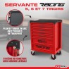 Servante - Vide - 6 tiroirs - KS Tools - 855.0006 - Rouge - Charge max