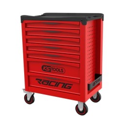 Servante - Vide - 7 tiroirs - KS Tools - 855.0007 - Rouge - Servante d