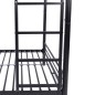 Lits superposés séparables 2 x 90 x 190 cm en métal - Noir - Sommiers inclus - ABBY Lits superposés séparables 2 x 90 x 190 cm en métal - Noir - Sommiers inclus - ABBY