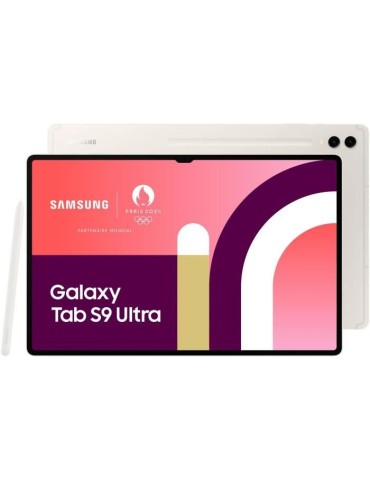 Tablette Tactile SAMSUNG Galaxy Tab S9 Ultra 14,6 WIFI 256Go Creme