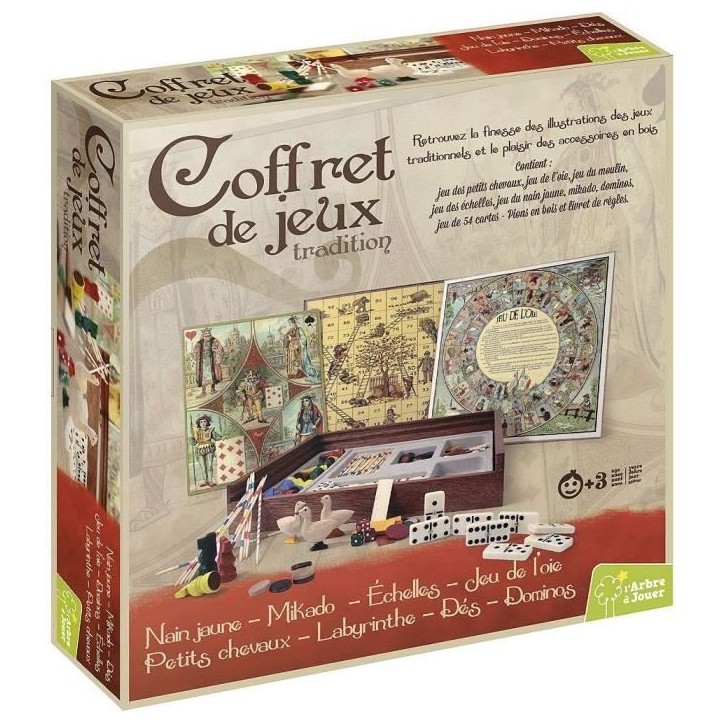 L'ARBRE A JOUER Mon Coffret de Jeux tradition L'ARBRE A JOUER Mon Coffret de Jeux tradition