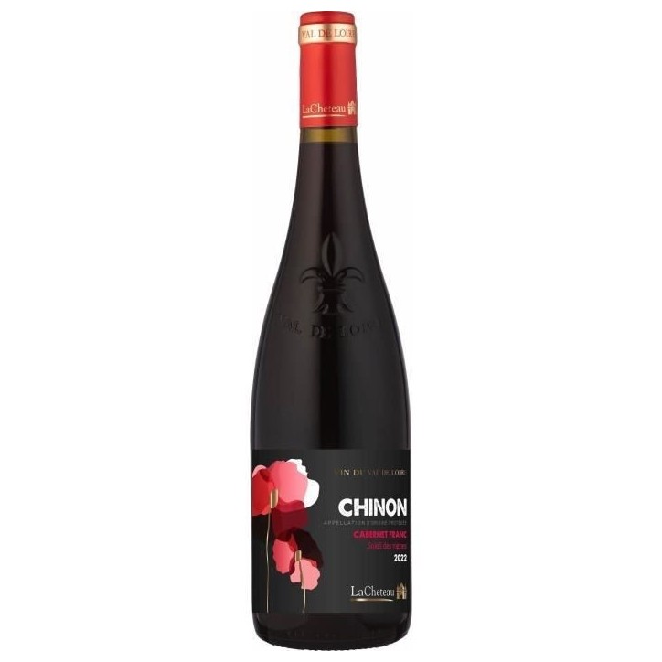 LaCheteau Soleil des Vignes Chinon Cabernet franc - Vin rouge de la Loire 2023