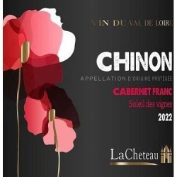 LaCheteau Soleil des Vignes Chinon Cabernet franc - Vin rouge de la Lo