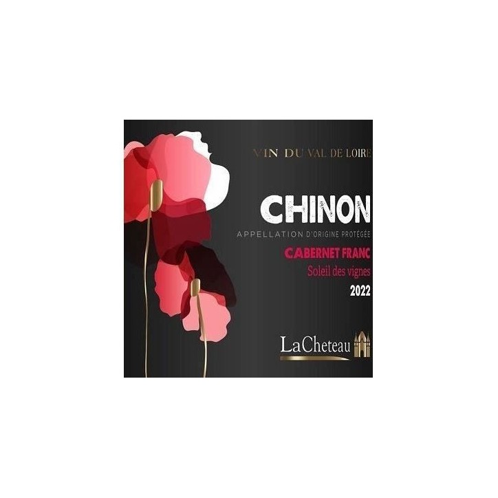 LaCheteau Soleil des Vignes Chinon Cabernet franc - Vin rouge de la Loire 2023