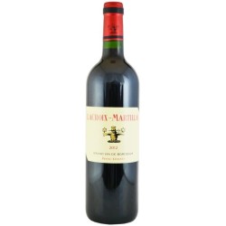 Château Lacroix Martillac 2012 Pessac - Vin rouge de Bordeaux