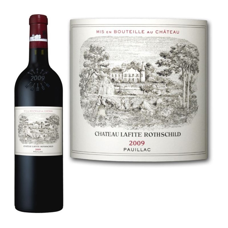 Château Lafite Rothschild 2009 Pauillac - Vin rouge de Bordeaux Château Lafite Rothschild 2009 Pauillac - Vin rouge de Bordeaux