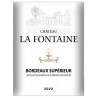 Château La Fontaine 2022 Bordeaux Supérieur - Vin rouge de Bordeaux