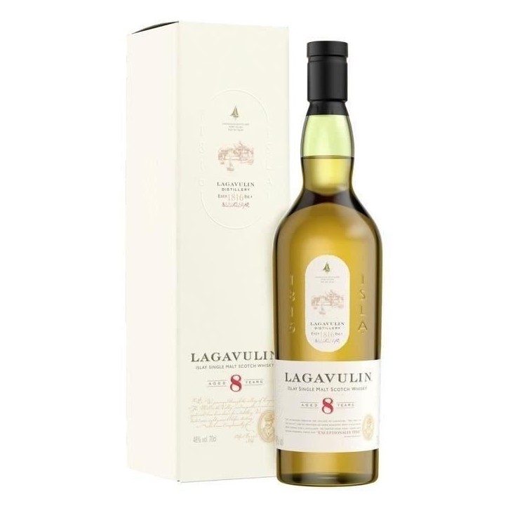 Lagavulin - 8 ans - Edition Limitée - 200e Anniversaire - Single Malt Scotch Whisky - 48.0% Vol. - 70cl Lagavulin - 8 ans - Edition Limitée - 200e Anniversaire - Single Malt Scotch Whisky - 48.0% Vol. - 70cl