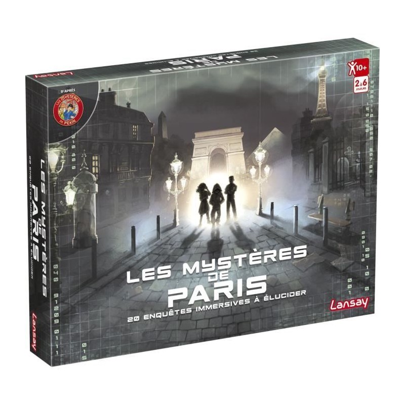 Jeu de société - LANSAY - 75145 - Les Mysteres De Paris 10+ Jeu de société - LANSAY - 75145 - Les Mysteres De Paris 10+