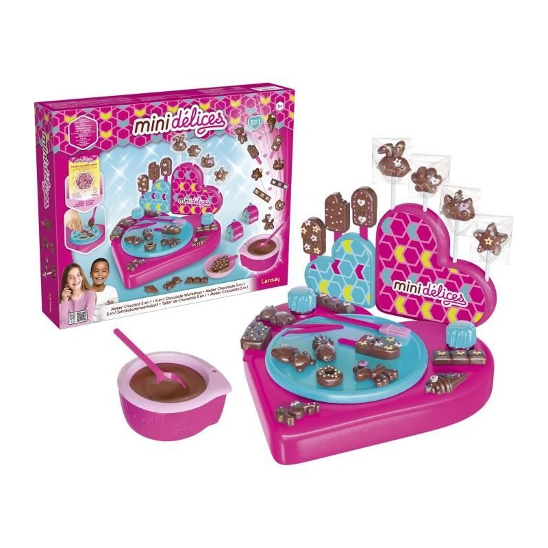 Atelier Chocolat 5 En 1 - MINI DÉLICES - LANSAY - Activités Artistiq Atelier Chocolat 5 En 1 - MINI DÉLICES - LANSAY - Activités Artistiq