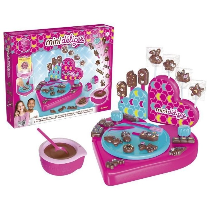 Atelier Chocolat 5 En 1 - MINI DÉLICES - LANSAY - Activités Artistiques - Cuisine Créative - Des 6 ans Atelier Chocolat 5 En 1 - MINI DÉLICES - LANSAY - Activités Artistiques - Cuisine Créative - Des 6 ans