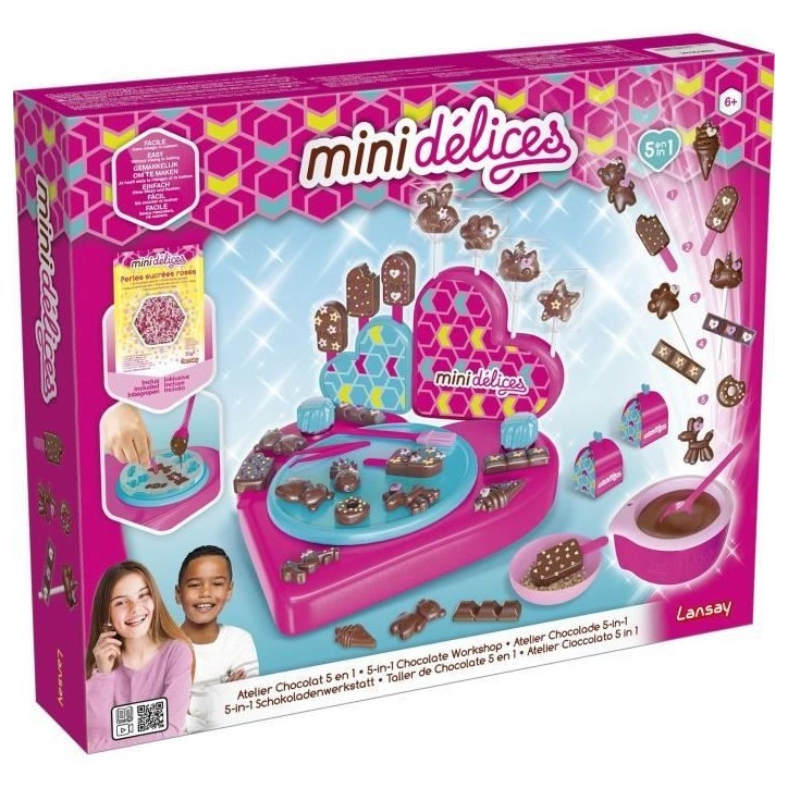Atelier Chocolat 5 En 1 - MINI DÉLICES - LANSAY - Activités Artistiques - Cuisine Créative - Des 6 ans Atelier Chocolat 5 En 1 - MINI DÉLICES - LANSAY - Activités Artistiques - Cuisine Créative - Des 6 ans
