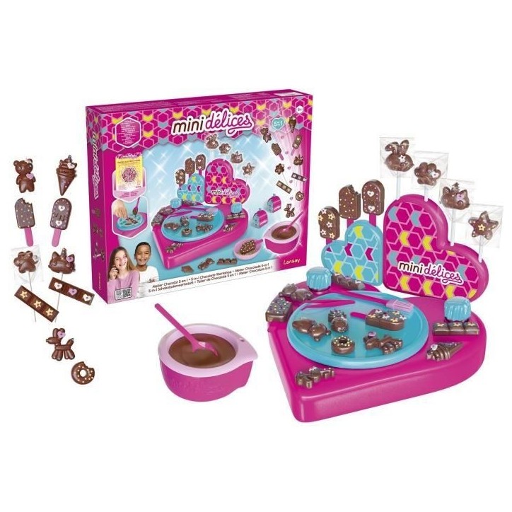 Atelier Chocolat 5 En 1 - MINI DÉLICES - LANSAY - Activités Artistiques - Cuisine Créative - Des 6 ans Atelier Chocolat 5 En 1 - MINI DÉLICES - LANSAY - Activités Artistiques - Cuisine Créative - Des 6 ans
