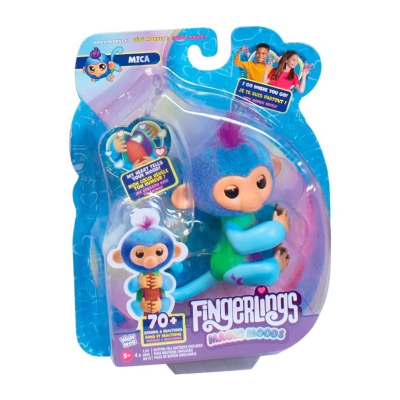 Fingerlings - LANSAY - Magic Moods Mica - Jeu de récré - Des 5 ans Fingerlings - LANSAY - Magic Moods Mica - Jeu de récré - Des 5 ans