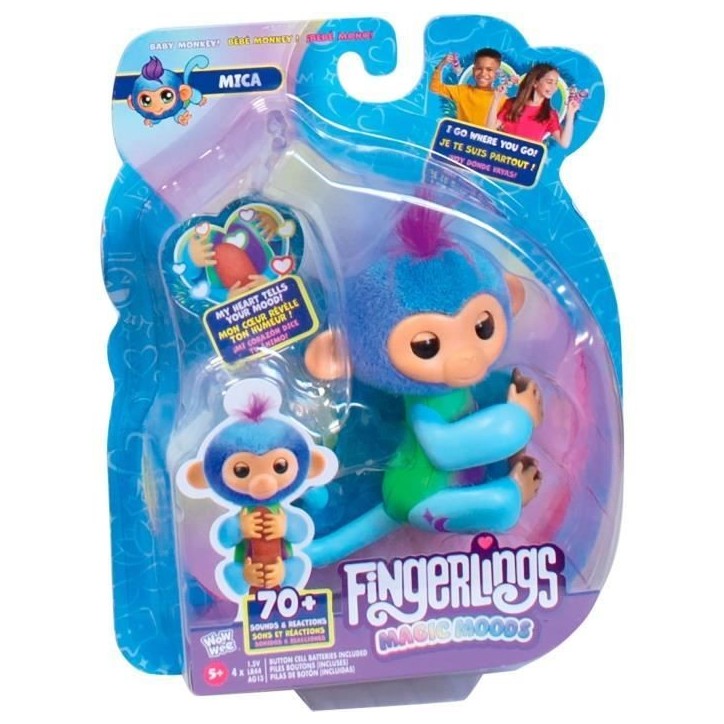 Fingerlings - LANSAY - Magic Moods Mica - Jeu de récré - Des 5 ans Fingerlings - LANSAY - Magic Moods Mica - Jeu de récré - Des 5 ans