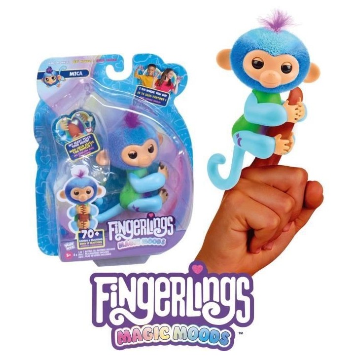 Fingerlings - LANSAY - Magic Moods Mica - Jeu de récré - Des 5 ans Fingerlings - LANSAY - Magic Moods Mica - Jeu de récré - Des 5 ans