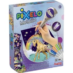 Stylo électronique Pixelo Metallic - LANSAY - Loisir Créatif - Motif