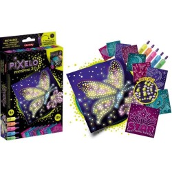 Recharge - LANSAY - Pixelo Phospho 2D - 10 illustrations phosphorescen