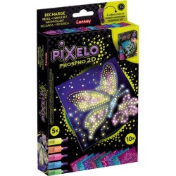 Recharge - LANSAY - Pixelo Phospho 2D - 10 illustrations phosphorescen