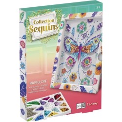 Loisir Créatif - Papillons - Illustration avec Sequins - Pour Enfant