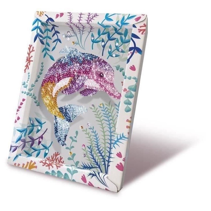 Jeu de création - LANSAY - 20326 - Collection Sequins Dauphin Jeu de création - LANSAY - 20326 - Collection Sequins Dauphin