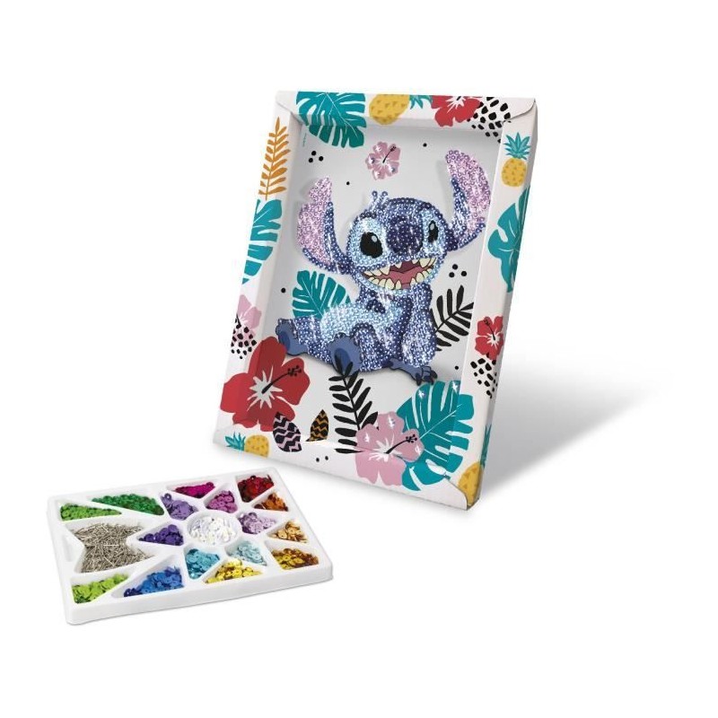 Collection sequins STITCH, Jeu de création, Set Disney Stitch, Des 7 Collection sequins STITCH, Jeu de création, Set Disney Stitch, Des 7