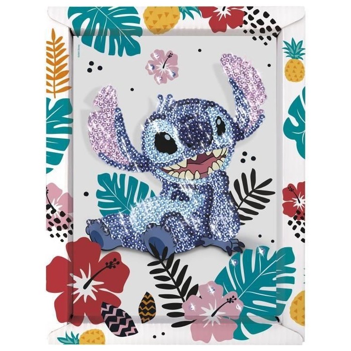 Collection sequins STITCH, Jeu de création, Set Disney Stitch, Des 7 ans, LANSAY Collection sequins STITCH, Jeu de création, Set Disney Stitch, Des 7 ans, LANSAY