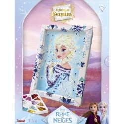 Jeu de création - LANSAY - Collection sequins - ELSA LA REINE DES NEI