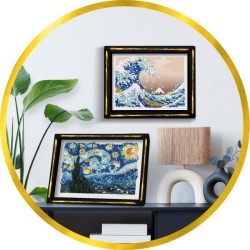 Kit loisir créatif - LANSAY - Collection Sequins - La nuit étoilée