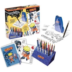 Magic Lign - LANSAY - Coffret Repro Naruto - 100 illustrations - Des 7