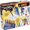 Magic Lign - LANSAY - Coffret Repro Naruto - 100 illustrations - Des 7