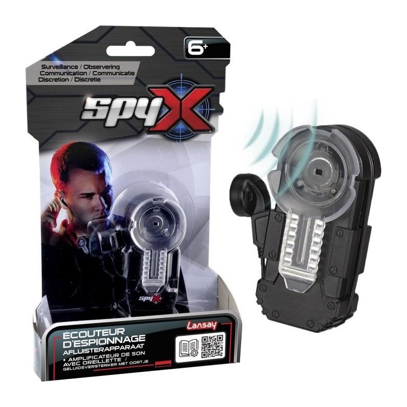 Spy X – Écouteur D'Espionnage - Jouet & Accessoires d'Espion - Pano